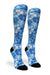 Aloha Blue Compression Socks - Equine Exchange Tack Shop