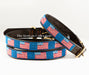 American Flag Beaded Dog Collar - Equine Exchange Tack Shop