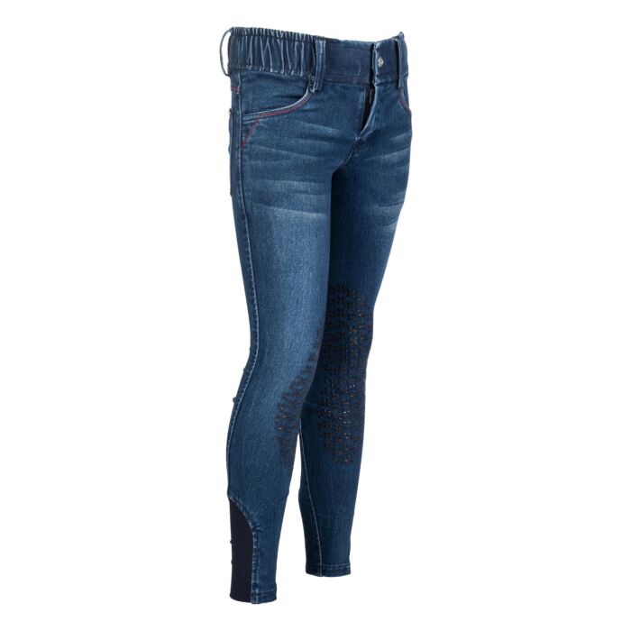 Aymee Denim Grip Knee Patch Breech