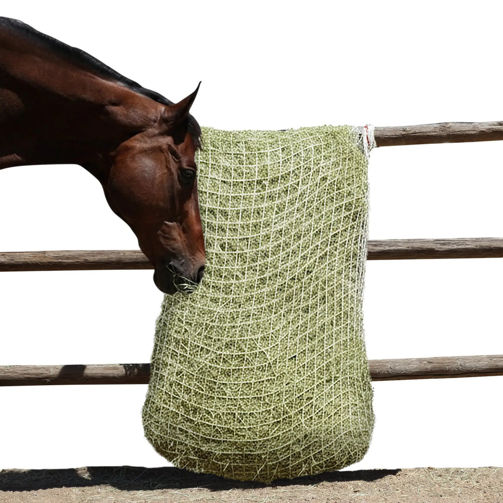 Freedom Feeder Full Bale Net - 3 String Bale Capacity - 3 Slow Feed Mesh Options - Equine Exchange Tack Shop
