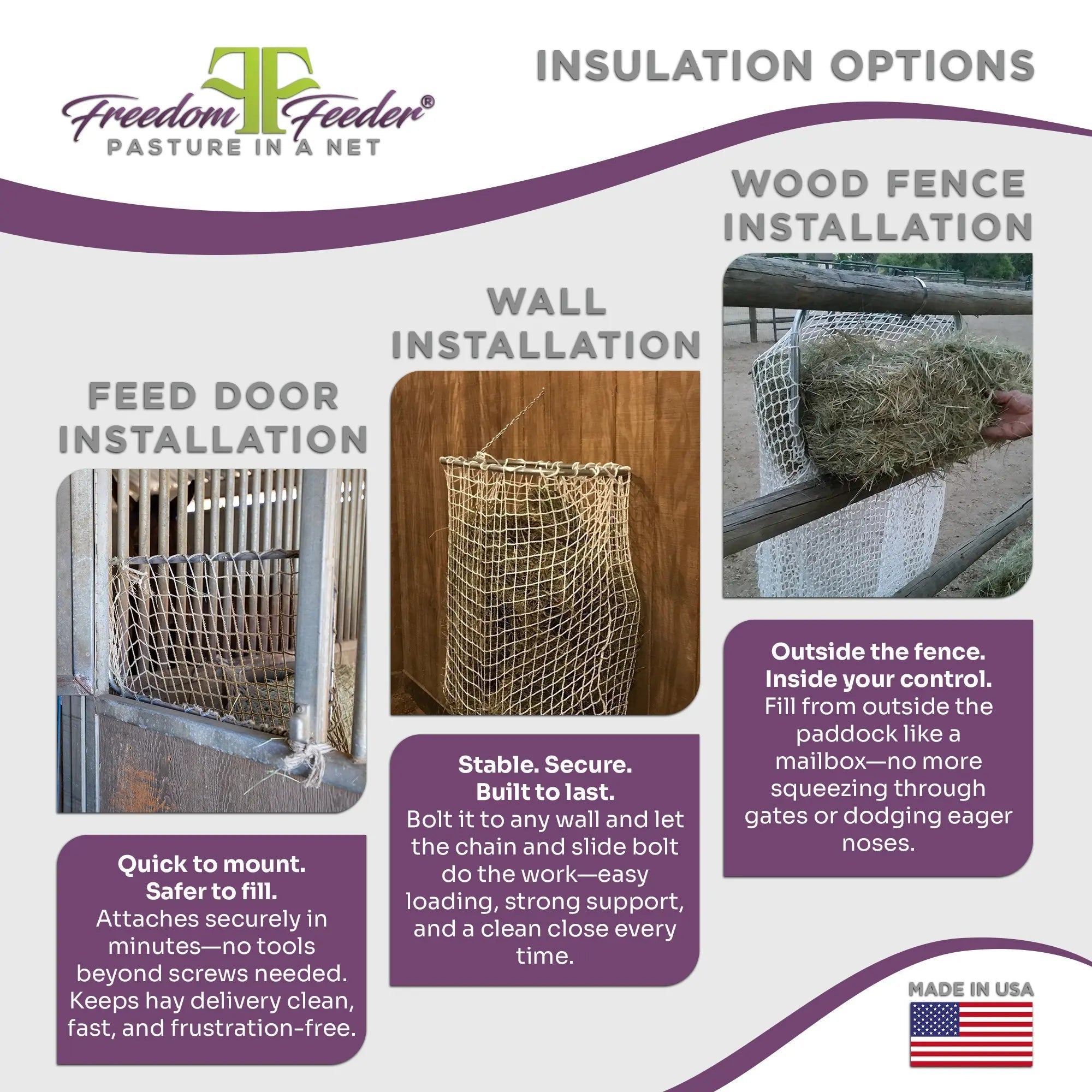 Slow Feed - Freedom Feeder Frame - Equine Exchange Tack Shop