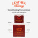 Leather Honey Leather Care Wipes in a 10-pack, showing soft leather care wipes for cleaning and conditioning leather surfaces.