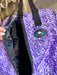 Dash for Cash (Purple) Luxury Tack Bag - Equine Exchange Tack Shop