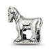 Sterling Silver Prancing Horse Bead Charm - Equine Exchange Tack Shop
