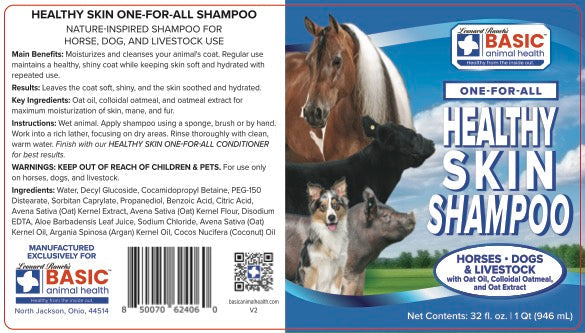 Healthy Skin Shampoo - Equine Exchange Tack Shop