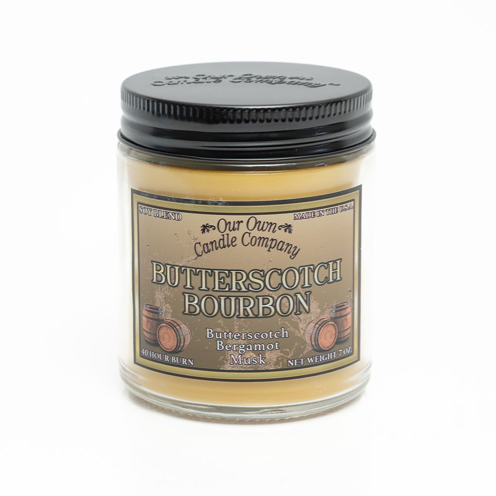 Warm Butterscotch Bourbon Soy Candle - Equine Exchange Tack Shop