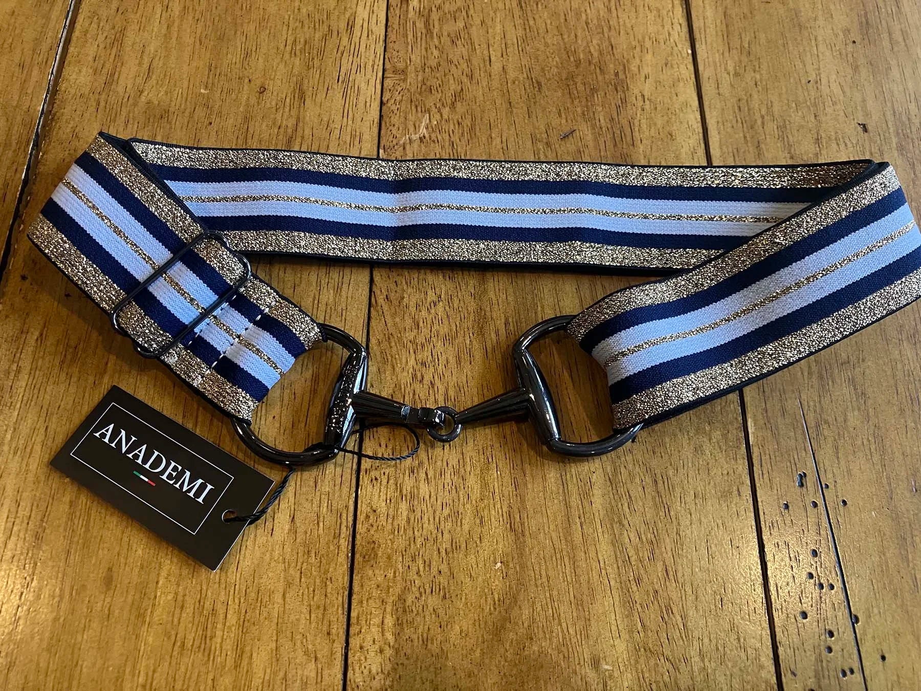 Anademi Shimmer Stretch Bit Belt  