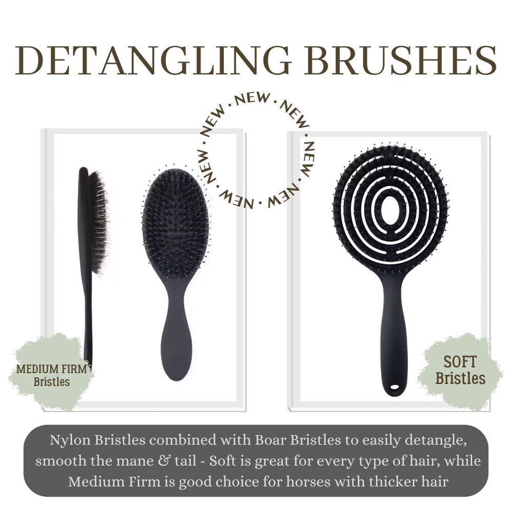 Detangling Brushes for the Mane & Tail - Equine Exchange Tack Shop