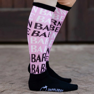 Barn Babe Knit Boot Socks - Equine Exchange Tack Shop