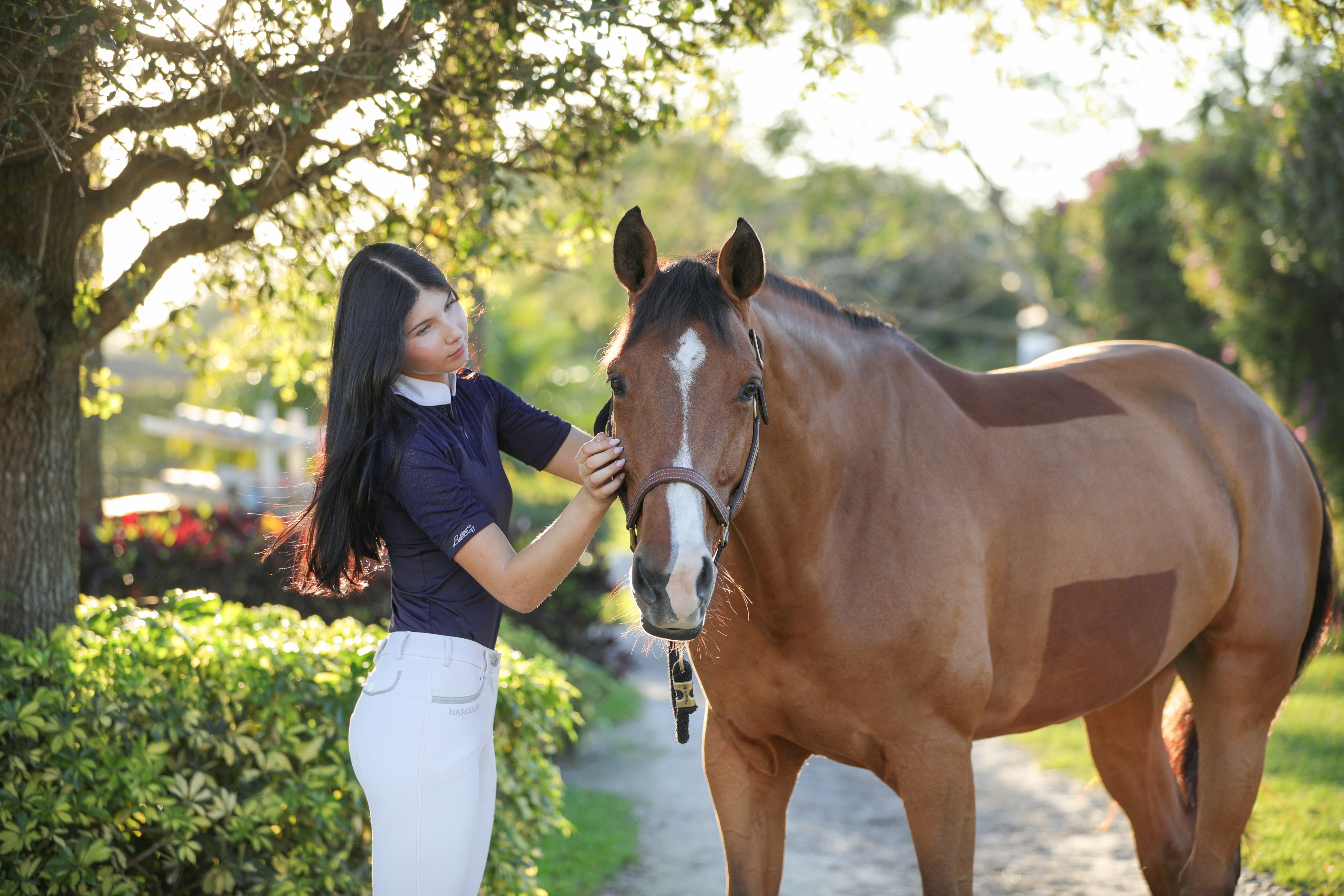 BellEq™ OLIVIA Show Shirt - Equine Exchange Tack Shop