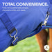 1200D 300G Heavy Weight Waterproof & Breathable Draft Winter Turnout Blanket - Equine Exchange Tack Shop