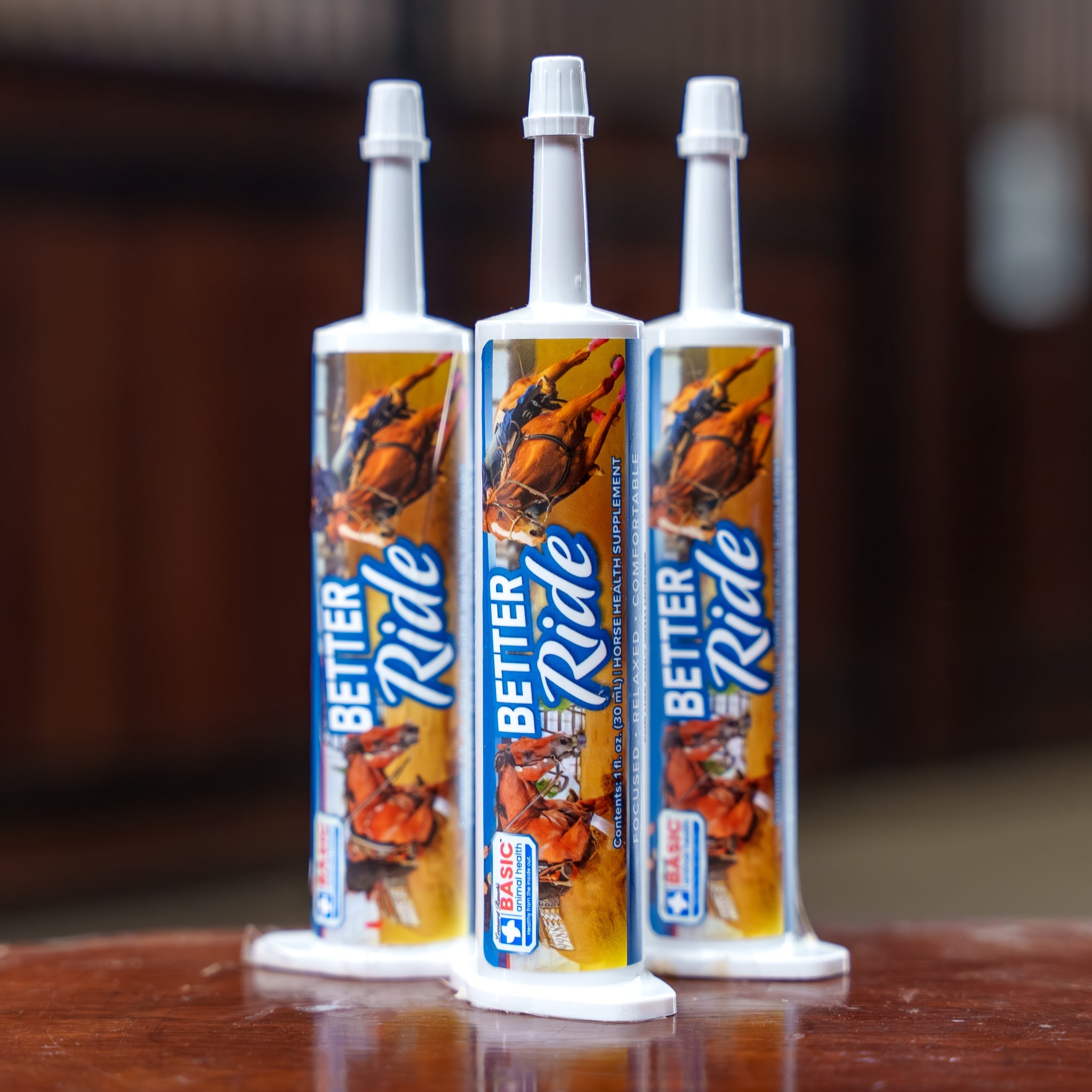 ShowFocus for a BetterRide Gel for Horses - 3 Pack