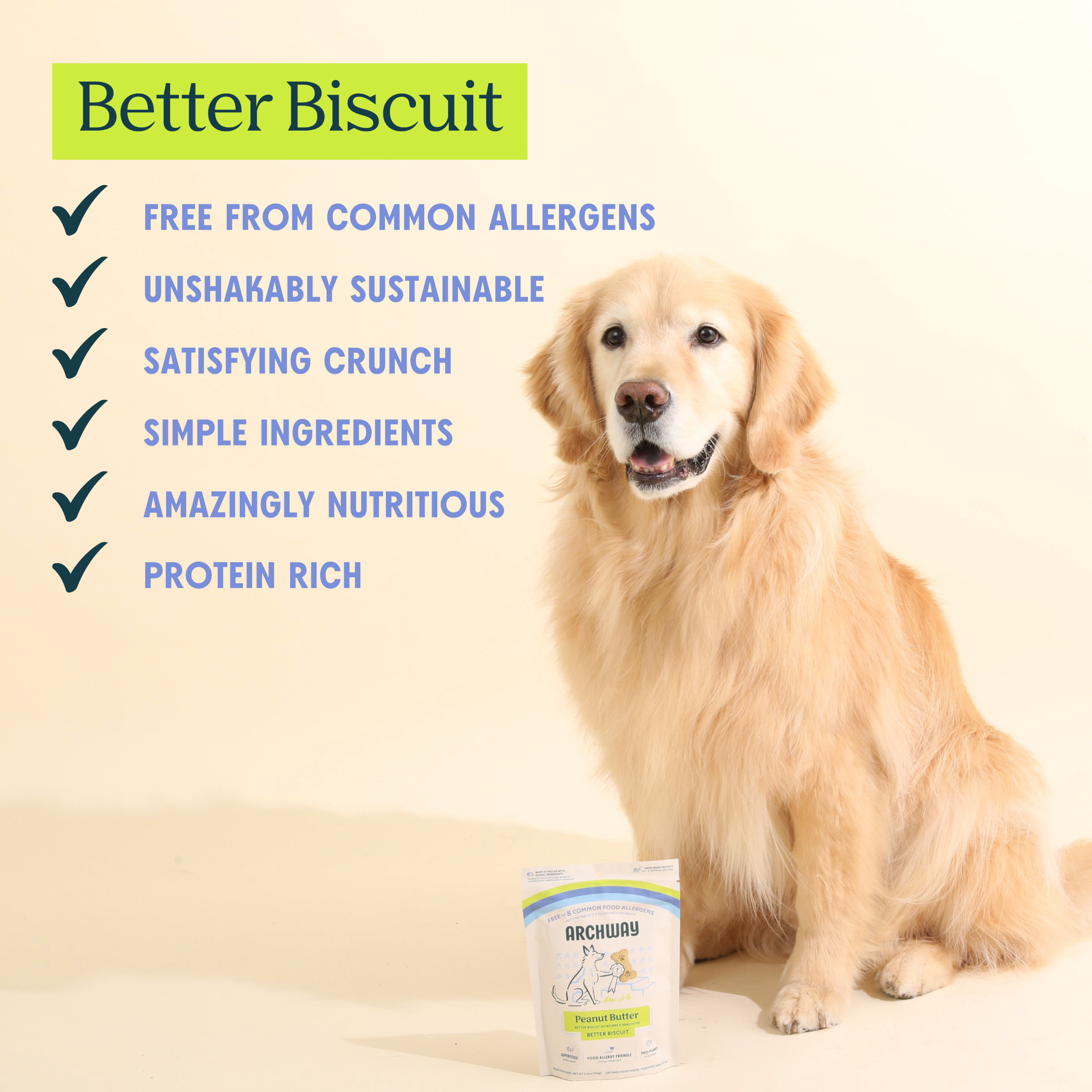 Peanut Butter Cricket Better Biscuit - Equine Exchange Tack Shop