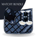 Black Ink Saddle Pad Set - Equine Exchange Tack Shop