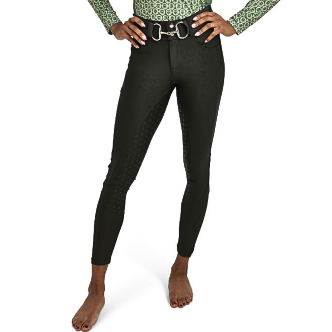 Black Just Right Summer Breeches + Free Bit Belt - Equine Exchange Tack Shop