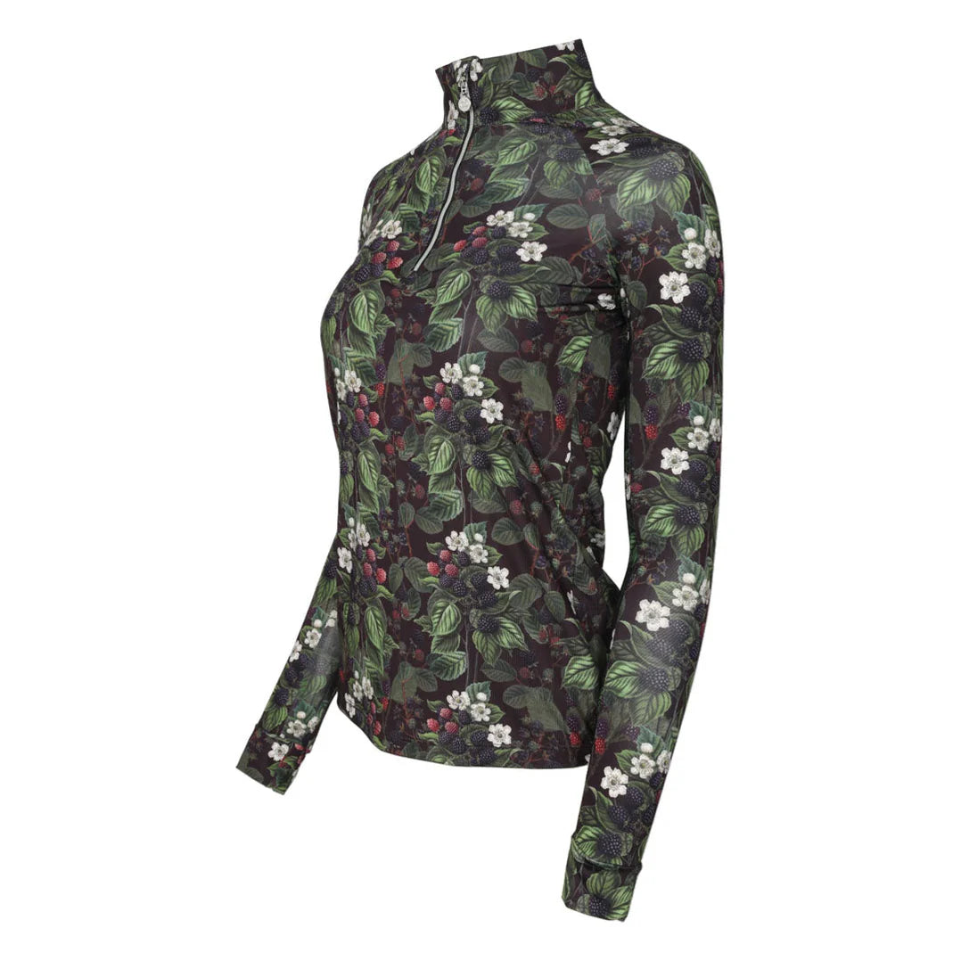 Blackberry Daze 1/4 Zip Shirt - Equine Exchange Tack Shop