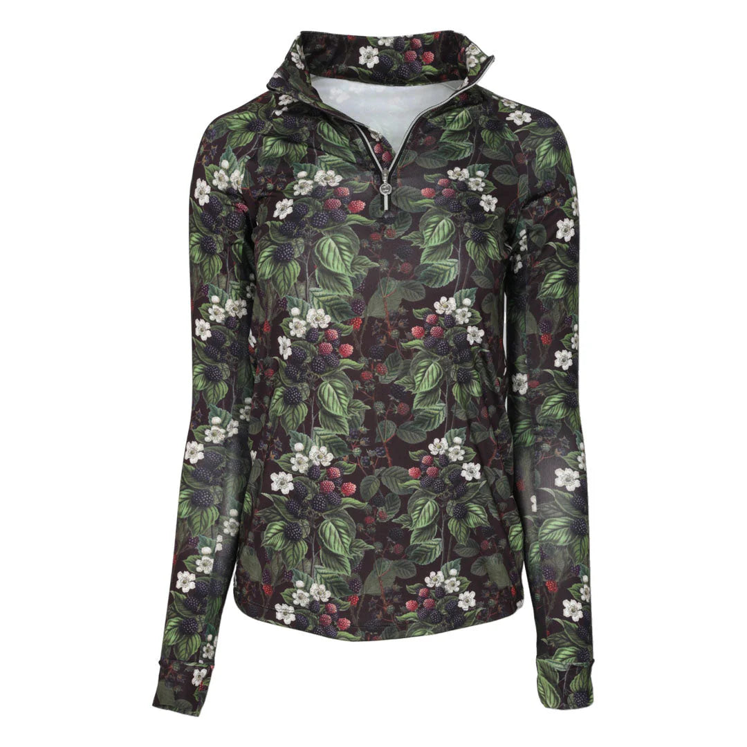 Blackberry Daze 1/4 Zip Shirt - Equine Exchange Tack Shop