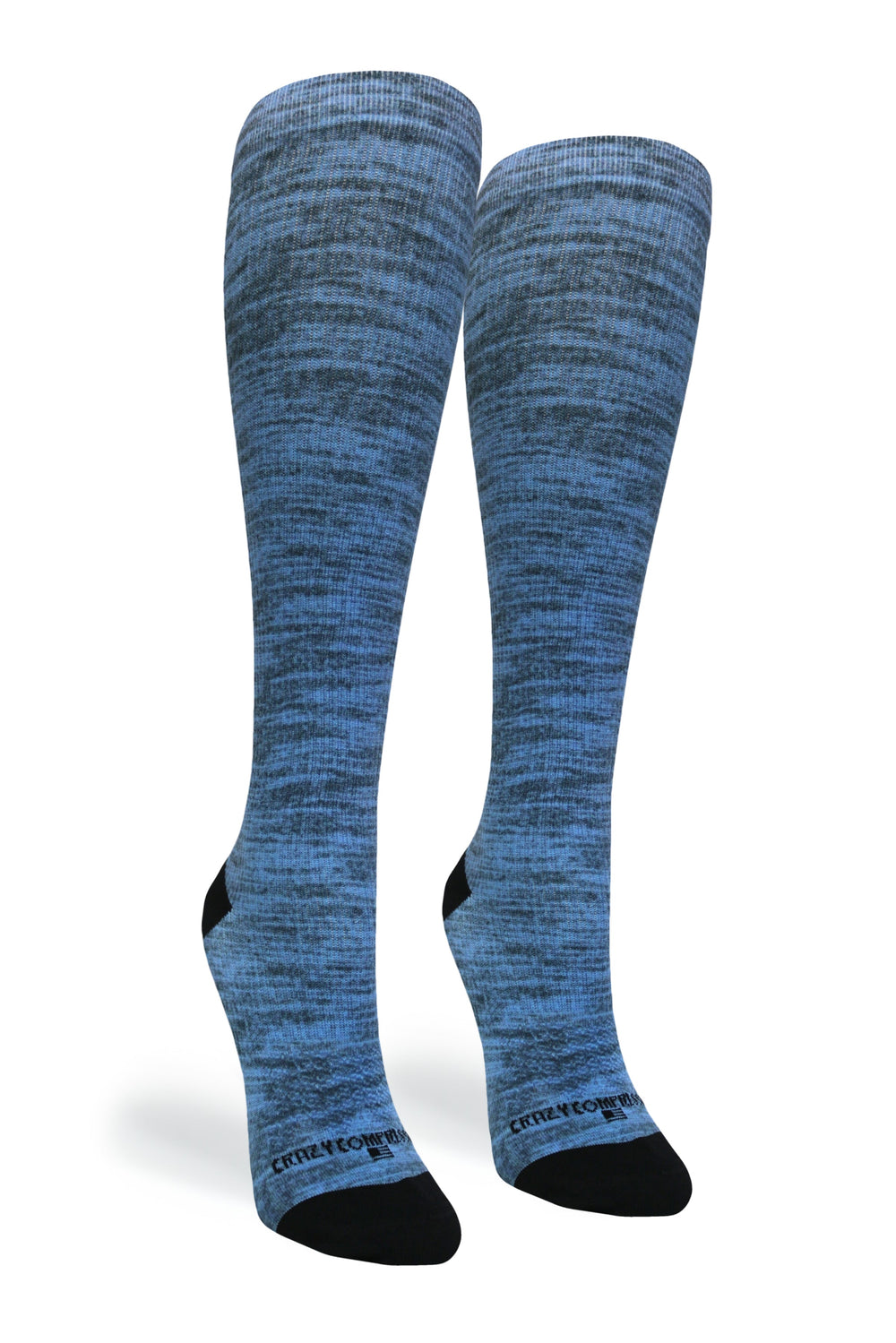 Blue Heather Compression Socks - Equine Exchange Tack Shop
