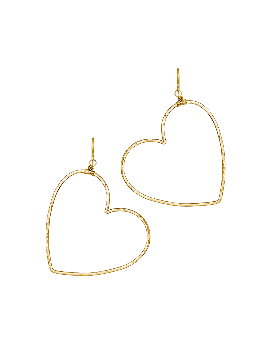 Boho Heart Hoops - Equine Exchange Tack Shop