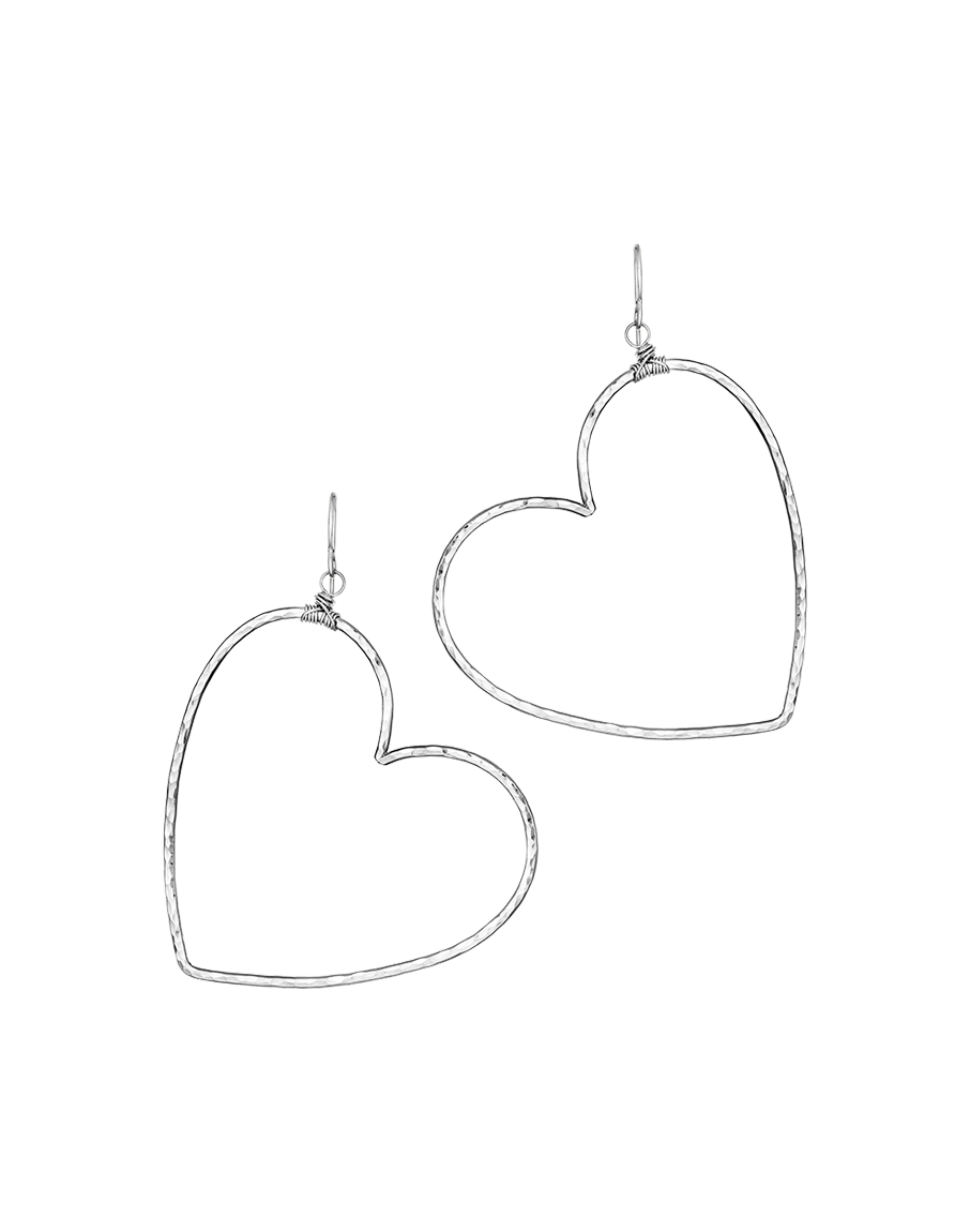 Boho Heart Hoops - Equine Exchange Tack Shop