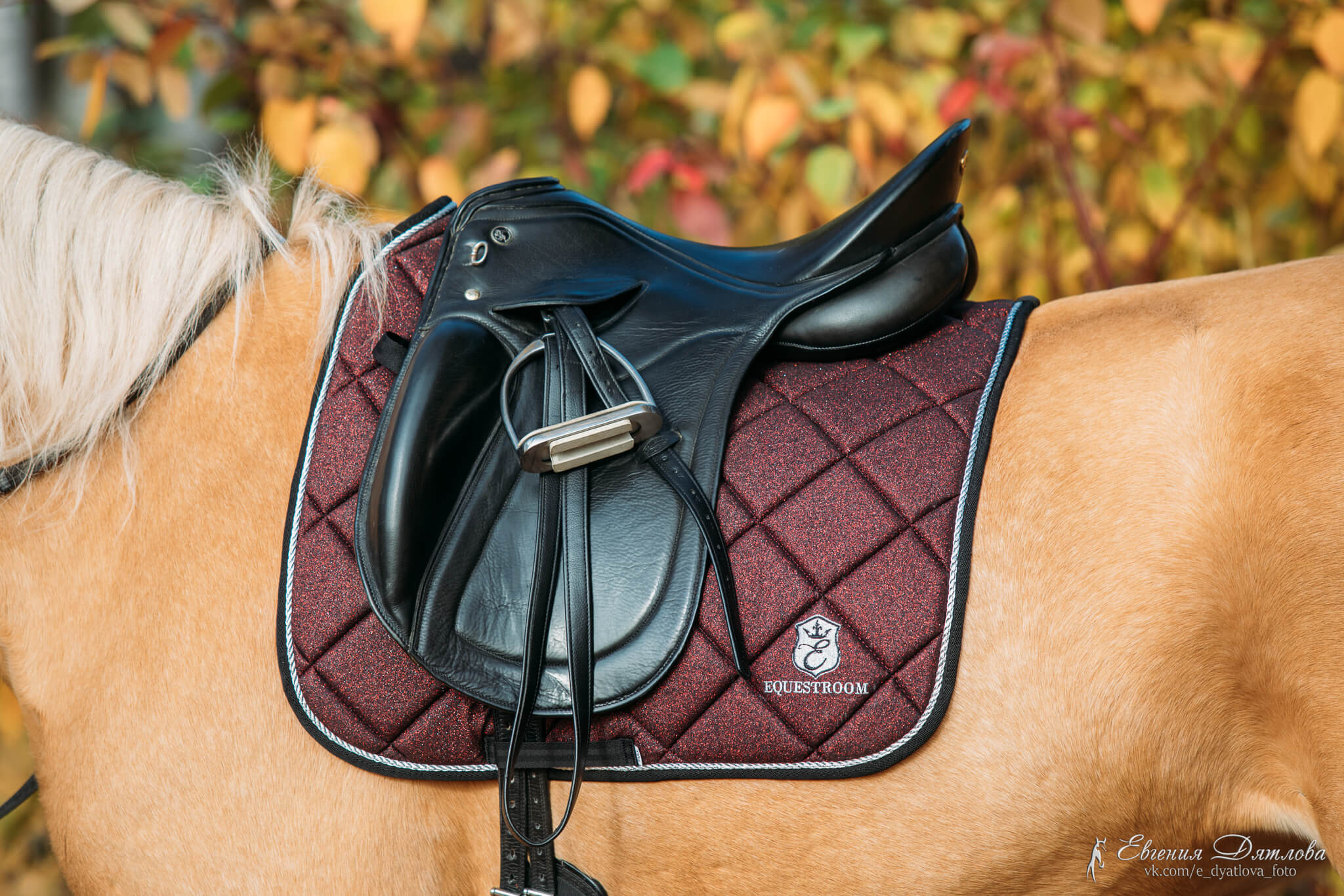 Burgundy Saddle Pad - Equine Exchange Tack Shop