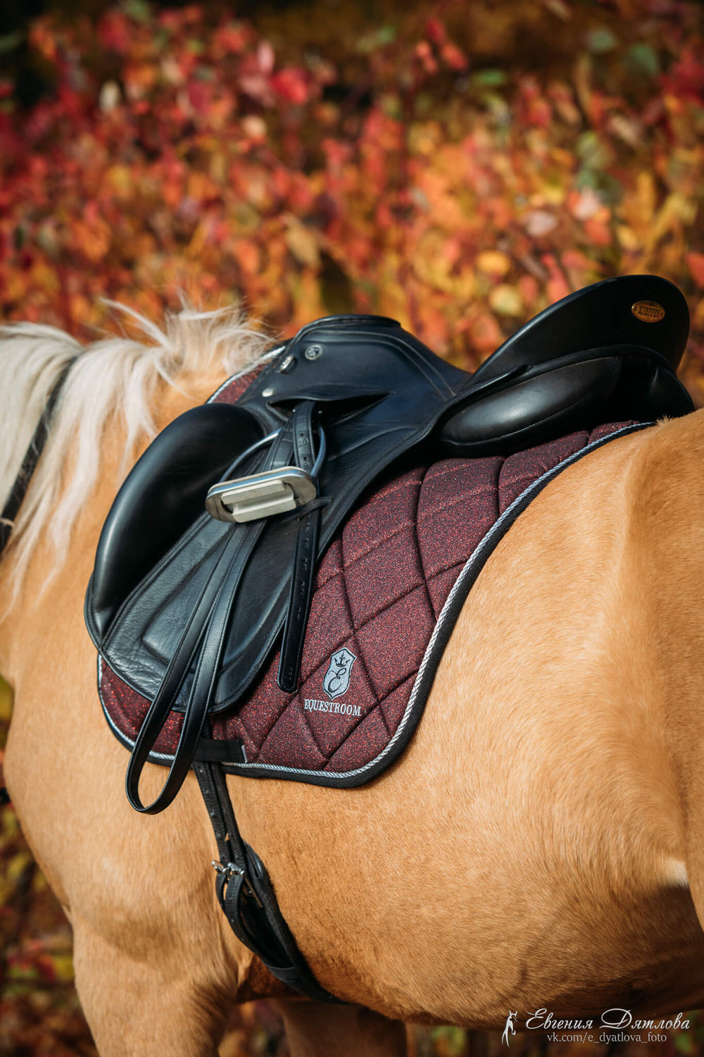 Burgundy Saddle Pad - Equine Exchange Tack Shop
