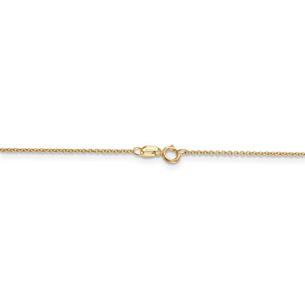 14k Yellow Gold Horseshoe Necklace - Equine Exchange Tack Shop