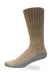 Cozy Diabetic Comfort Relax Fit Khaki Crew Socks - Equine Exchange Tack Shop
