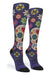 Calavera Purple Compression Socks - Equine Exchange Tack Shop