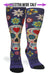 Calavera Purple Compression Socks - Equine Exchange Tack Shop