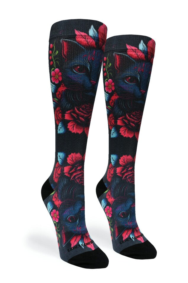 Cat Arose Compression Socks - Equine Exchange Tack Shop