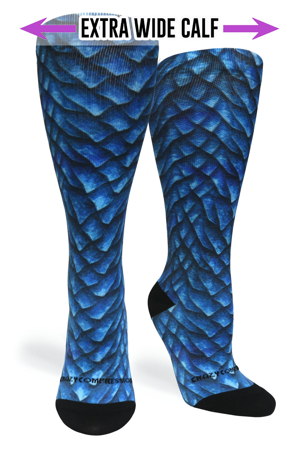 Cobalt Dragon Compression Socks - Equine Exchange Tack Shop