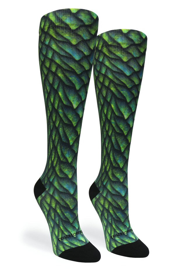 Emerald Dragon Compression Socks - Equine Exchange Tack Shop