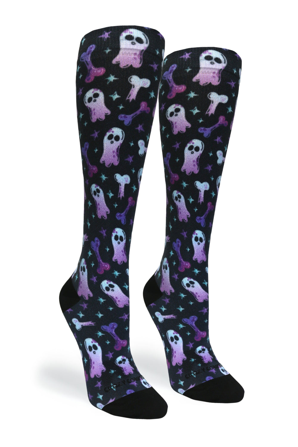 Haunting Bones Compression Socks - Equine Exchange Tack Shop