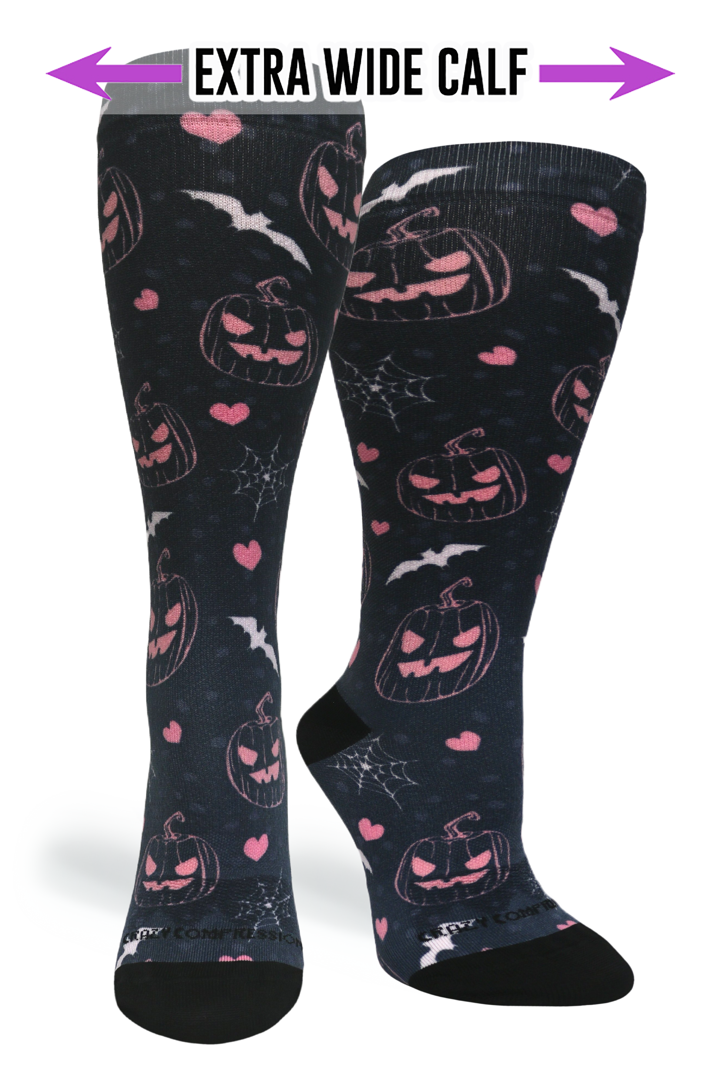 Jill-O-Lantern Compression Socks - Equine Exchange Tack Shop
