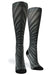 Never Quit Grey Compression Socks - Equine Exchange Tack Shop
