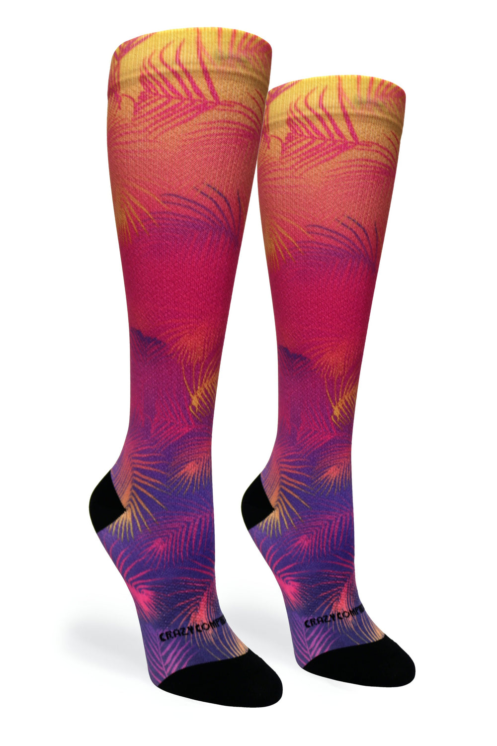 Palm Ombré Compression Socks - Equine Exchange Tack Shop