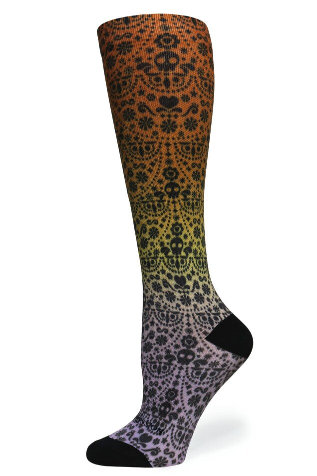 Skull Ombré Compression Socks - Equine Exchange Tack Shop
