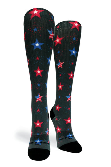 USA Stars Compression Socks - Equine Exchange Tack Shop