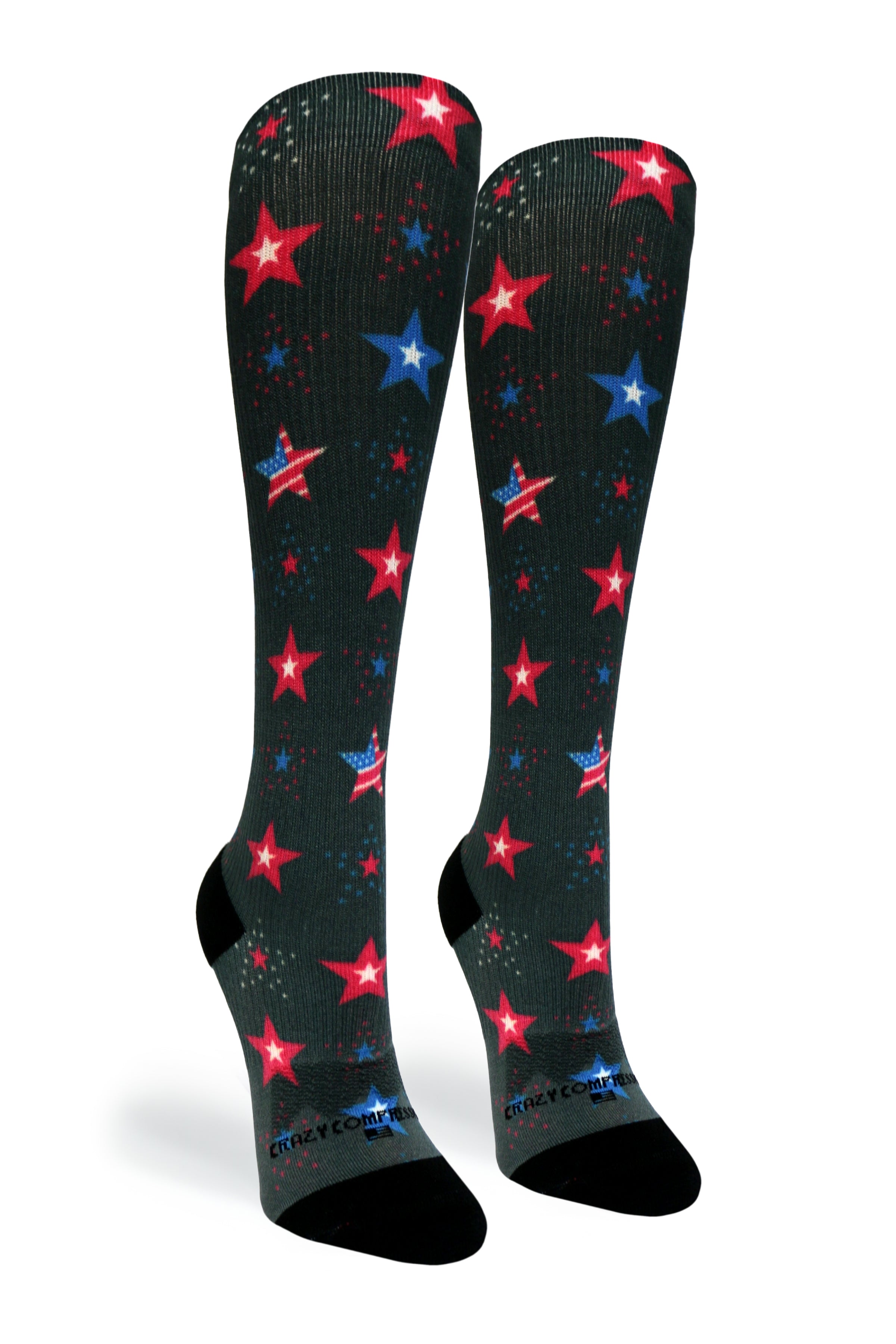 USA Stars Compression Socks - Equine Exchange Tack Shop