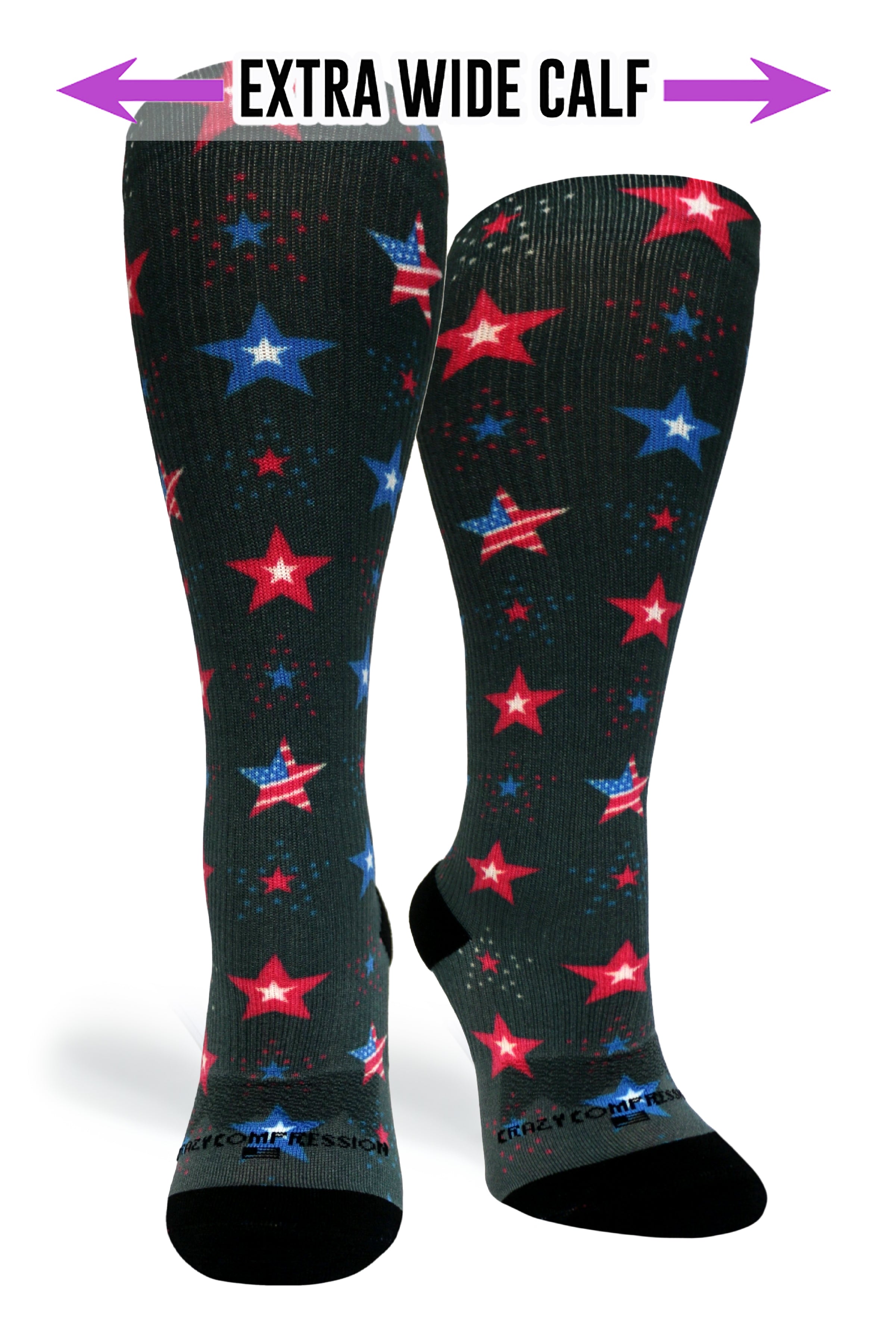 USA Stars Compression Socks - Equine Exchange Tack Shop