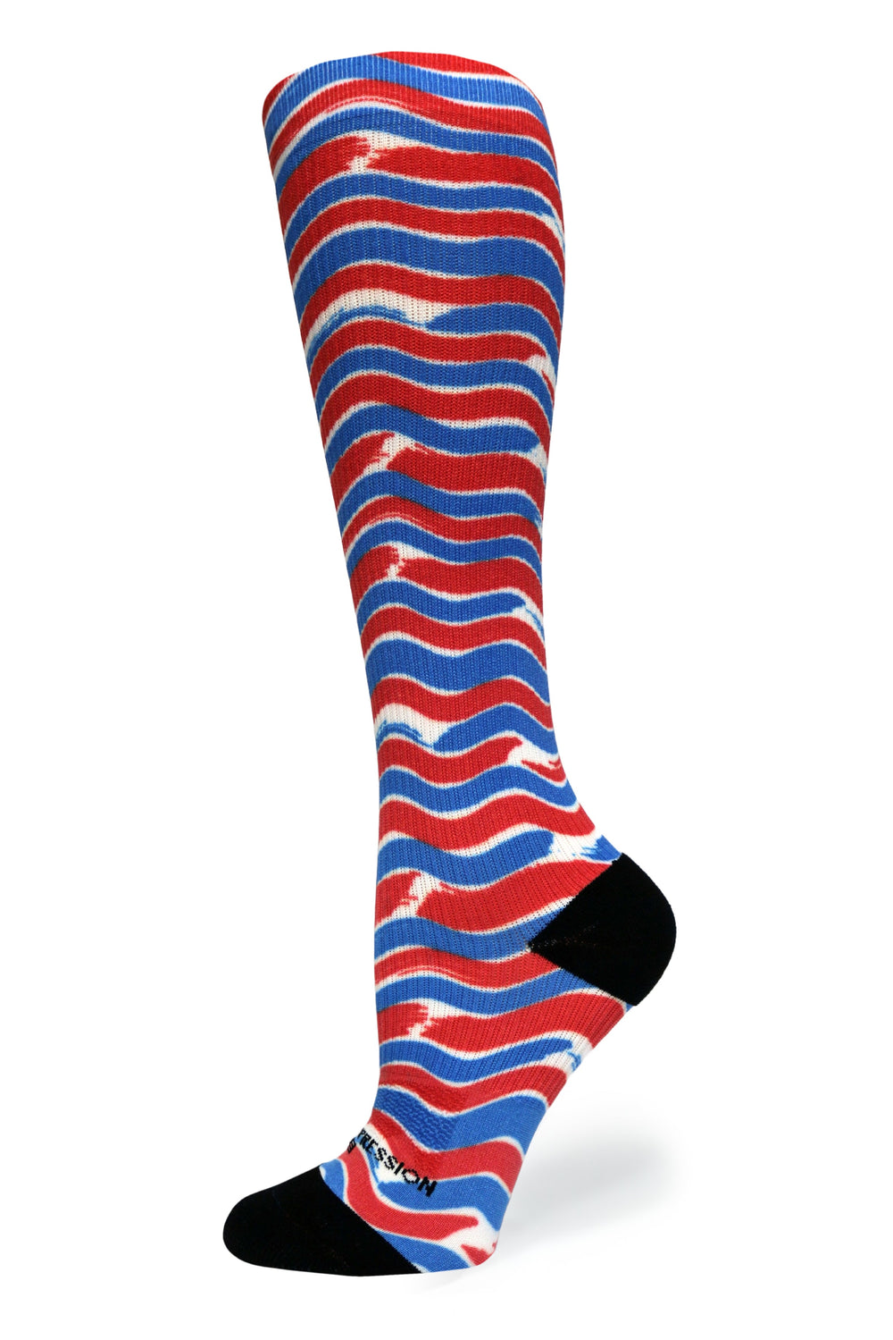 Waving Compression Socks - Equine Exchange Tack Shop