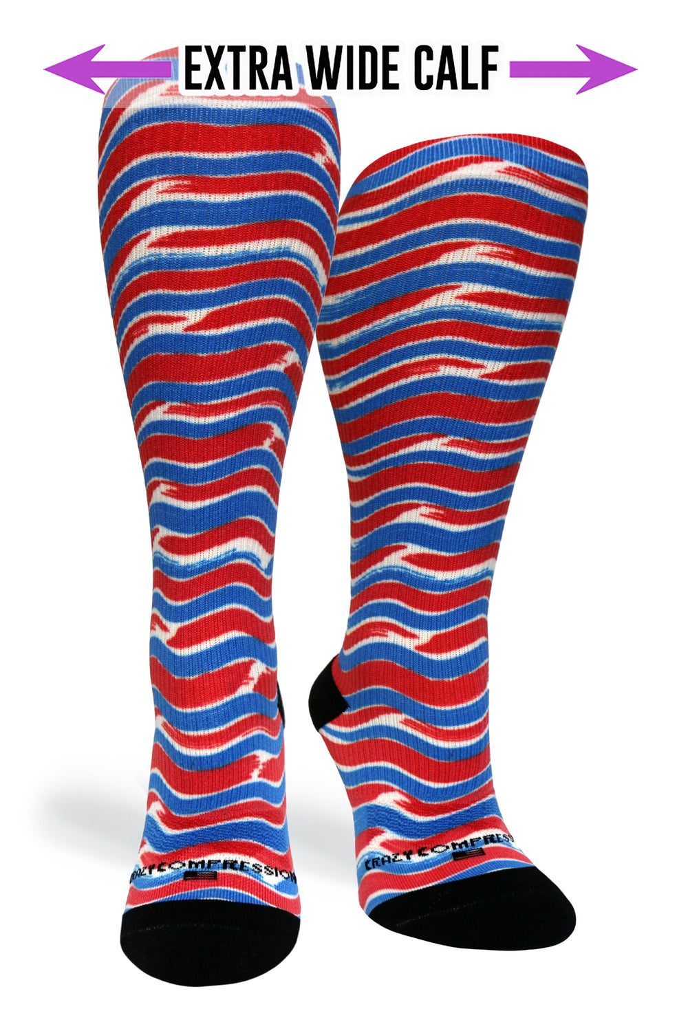 Waving Compression Socks - Equine Exchange Tack Shop