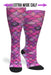Mermaid Pink Compression Socks - Equine Exchange Tack Shop
