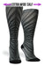 Never Quit Grey Compression Socks - Equine Exchange Tack Shop