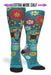 Calavera Teal Compression Socks - Equine Exchange Tack Shop