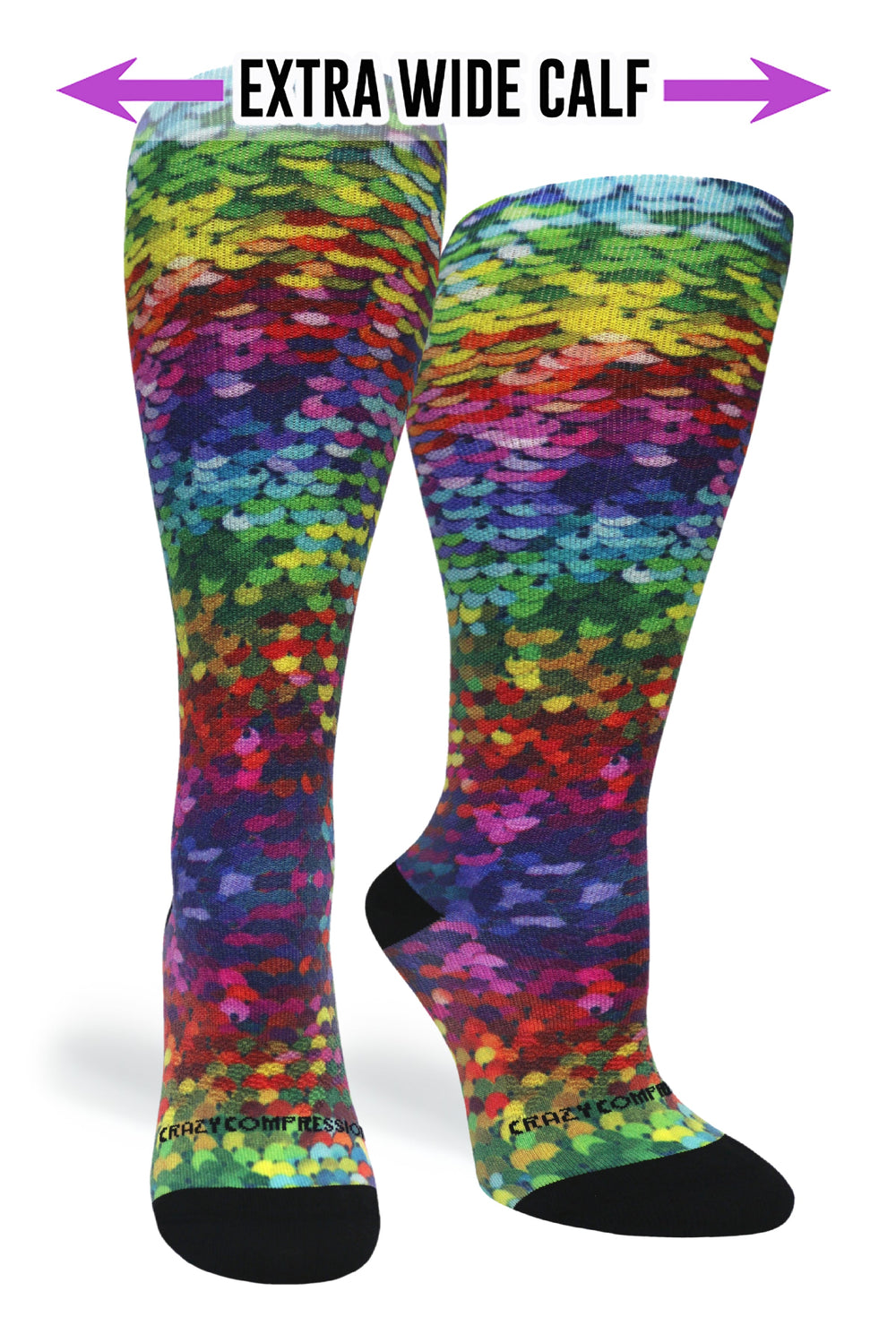 Sequin Compression Socks - Equine Exchange Tack Shop