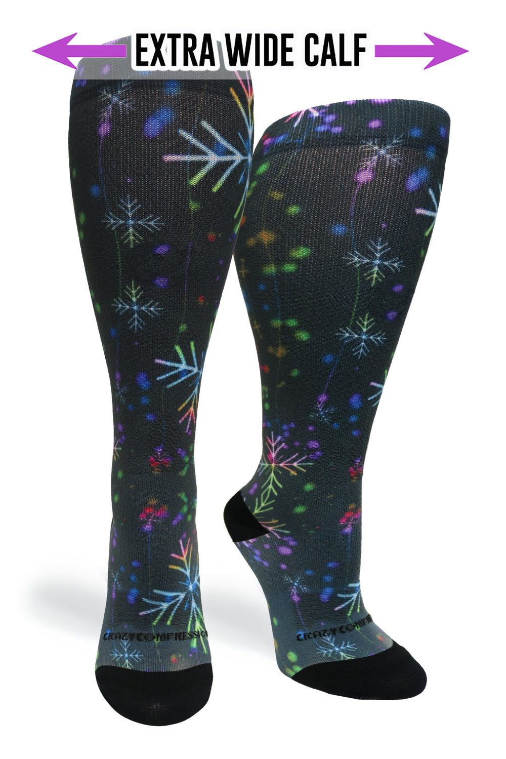 Tinsel Flakes Compression Socks - Equine Exchange Tack Shop