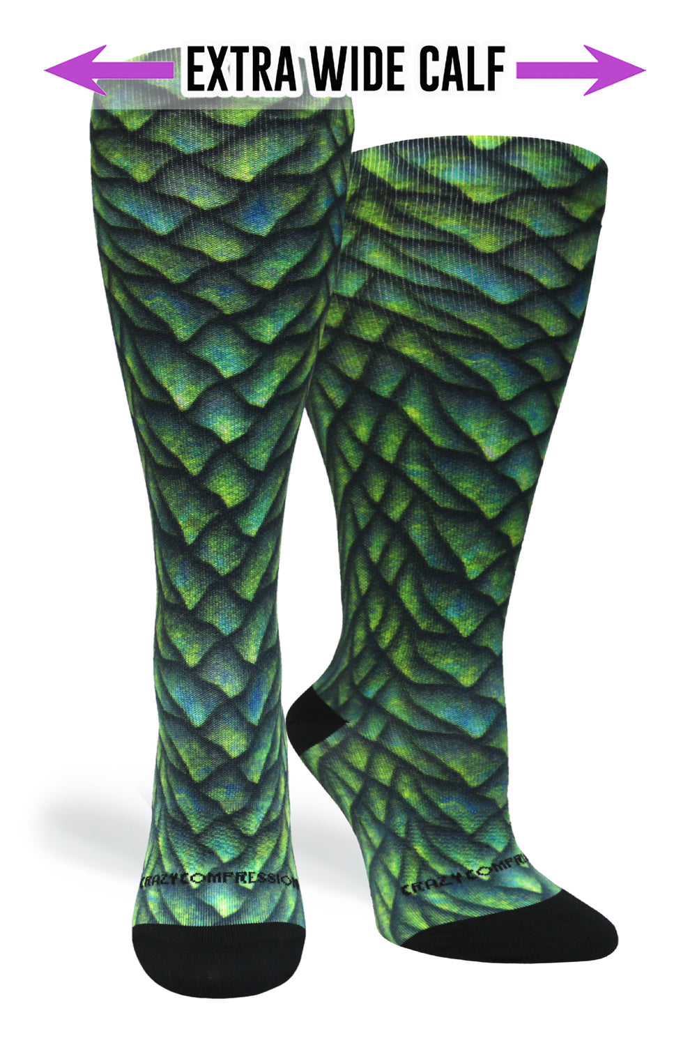 Emerald Dragon Compression Socks - Equine Exchange Tack Shop