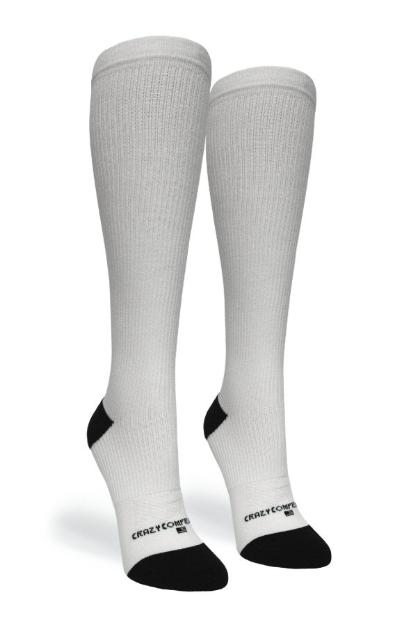 White Compression Socks - Equine Exchange Tack Shop